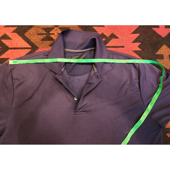 Ben Hogan Men's Navy Blue Short Sleeve Polo Shirt - Picture 12 of 16